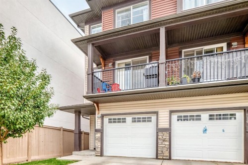 516 Sage Hill Grove Nw, Calgary, AB - Outdoor With Balcony With Exterior