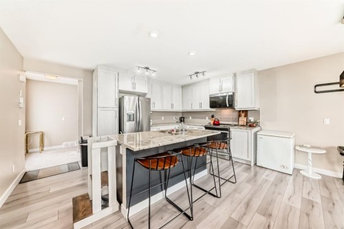 516 Sage Hill Grove Nw, Calgary, AB - Indoor Photo Showing Kitchen With Stainless Steel Kitchen