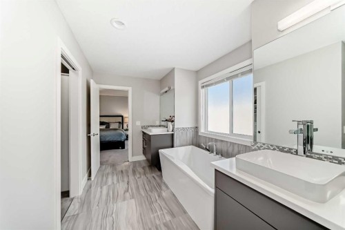 213 Springbluff Boulevard Sw, Calgary, AB - Indoor Photo Showing Bathroom