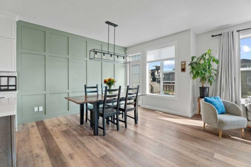 57 Ranchers Way, Okotoks, AB - Indoor Photo Showing Dining Room
