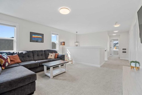 57 Ranchers Way, Okotoks, AB - Indoor Photo Showing Living Room