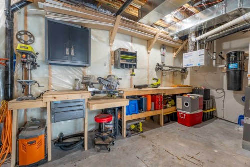 57 Ranchers Way, Okotoks, AB - Indoor Photo Showing Basement