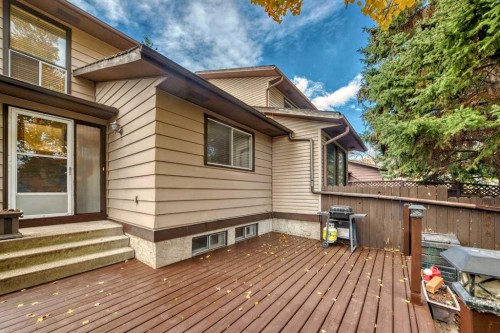 554 Whitehill Place Ne, Calgary, AB - Outdoor With Deck Patio Veranda With Exterior