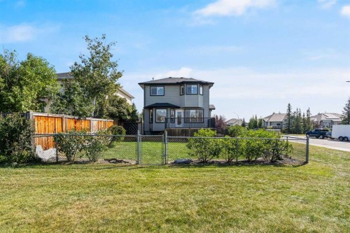 201 Crystalridge Rise, Okotoks, AB - Outdoor With Deck Patio Veranda