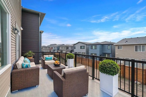 31 Lucas Passage Nw, Calgary, AB - Outdoor With Deck Patio Veranda With Exterior