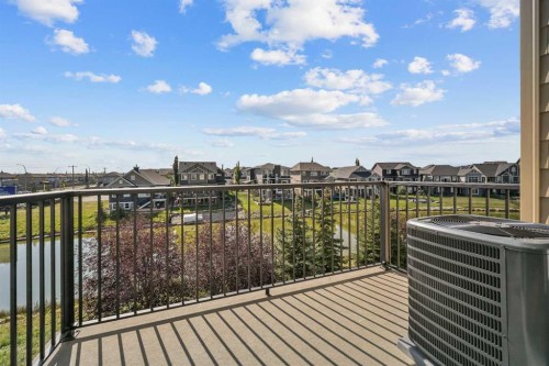 384 Canals Crossing Sw, Airdrie, AB - Outdoor With Balcony With View