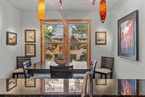 1103-70 Dyrgas Gate, Canmore, AB - Indoor Photo Showing Dining Room