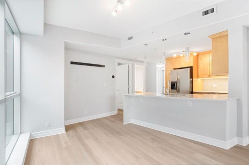 205-836 15 Avenue Sw, Calgary, AB - Indoor Photo Showing Kitchen