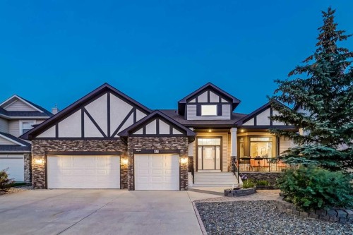 47 Rockywood Circle Nw, Calgary, AB - Outdoor With Deck Patio Veranda With Facade