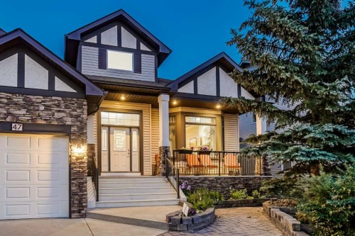 47 Rockywood Circle Nw, Calgary, AB - Outdoor With Deck Patio Veranda
