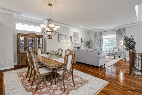 47 Rockywood Circle Nw, Calgary, AB - Indoor Photo Showing Dining Room