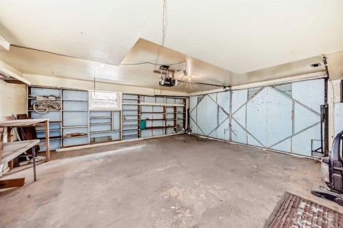 5248 Barron Drive Nw, Calgary, AB - Indoor Photo Showing Garage