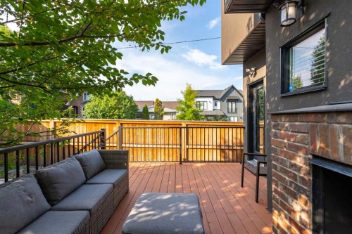 1907 37 Avenue Sw, Calgary, AB - Outdoor With Deck Patio Veranda With Exterior