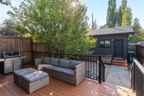 1907 37 Avenue Sw, Calgary, AB - Outdoor With Deck Patio Veranda With Exterior