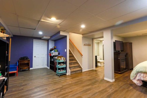 1118 Maple Avenue, Crossfield, AB - Indoor Photo Showing Basement