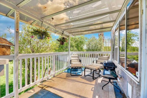 14 Grande Point Estates, Strathmore, AB - Outdoor With Deck Patio Veranda With Exterior