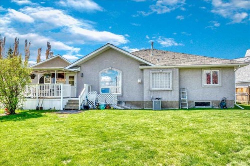 14 Grande Point Estates, Strathmore, AB - Outdoor With Deck Patio Veranda