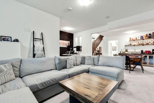 3015 26 Street Sw, Calgary, AB - Indoor Photo Showing Living Room