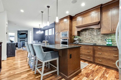 3015 26 Street Sw, Calgary, AB - Indoor Photo Showing Kitchen With Upgraded Kitchen