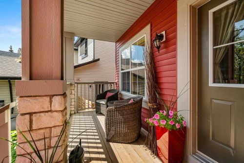 122 Hidden Creek Heights Nw, Calgary, AB - Outdoor With Deck Patio Veranda With Exterior