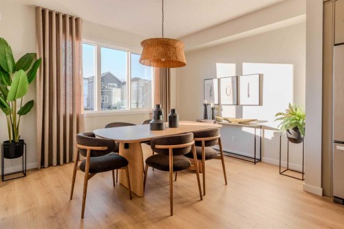 1229 Creekview Drive Sw, Calgary, AB - Indoor Photo Showing Dining Room