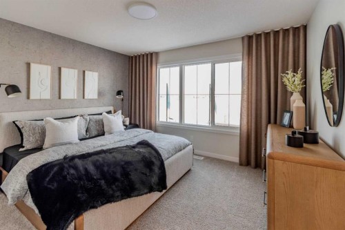 1229 Creekview Drive Sw, Calgary, AB - Indoor Photo Showing Bedroom