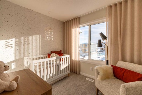 1229 Creekview Drive Sw, Calgary, AB - Indoor Photo Showing Bedroom