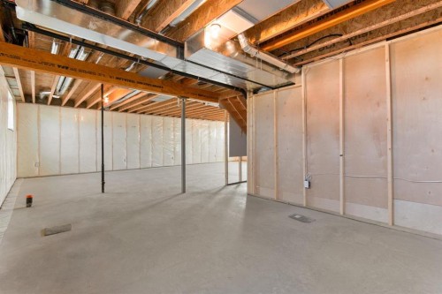 39 Williams Avenue, Olds, AB - Indoor Photo Showing Basement