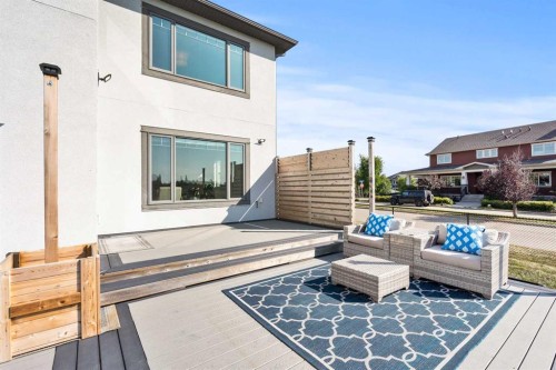 102 Ranch Road, Okotoks, AB - Outdoor With Deck Patio Veranda With Exterior