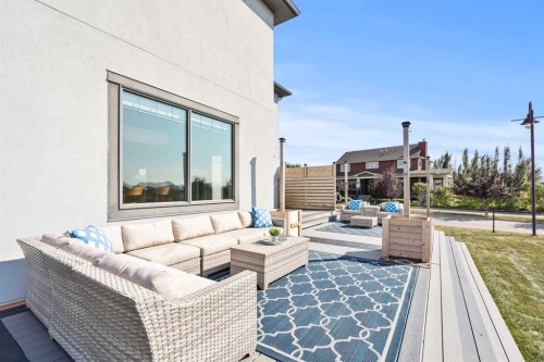 102 Ranch Road, Okotoks, AB - Outdoor With Deck Patio Veranda