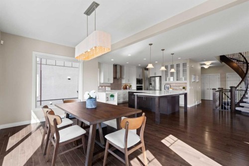 102 Ranch Road, Okotoks, AB - Indoor Photo Showing Dining Room