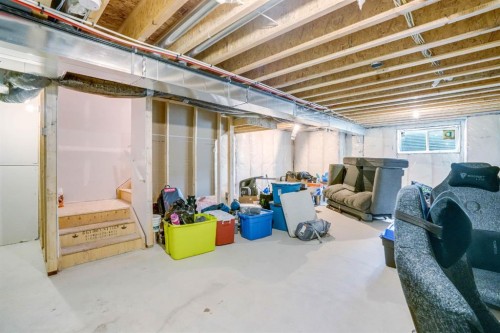 28 Midtown Close Sw, Airdrie, AB - Indoor Photo Showing Basement