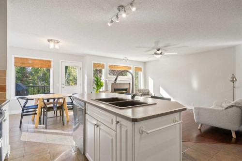 45 Mt Douglas Close Se, Calgary, AB - Indoor Photo Showing Kitchen With Double Sink