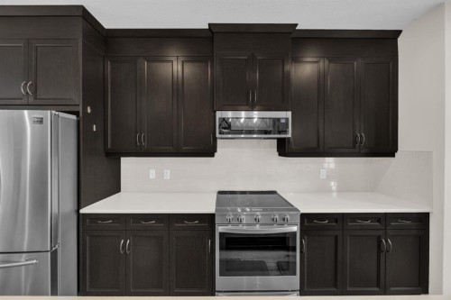 145 Red Sky Way Ne, Calgary, AB - Indoor Photo Showing Kitchen