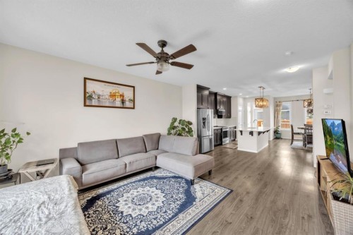 145 Red Sky Way Ne, Calgary, AB - Indoor Photo Showing Living Room