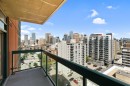 1108-836 15 Avenue Sw, Calgary, AB  - Outdoor With Balcony With View 