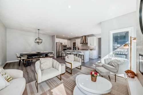 1941 Mahogany Boulevard Se, Calgary, AB - Indoor Photo Showing Living Room