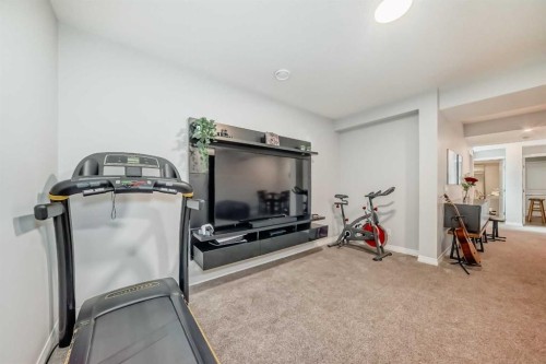 1941 Mahogany Boulevard Se, Calgary, AB - Indoor Photo Showing Gym Room