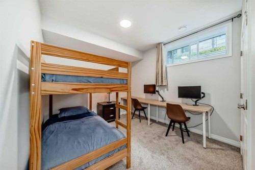 1941 Mahogany Boulevard Se, Calgary, AB - Indoor Photo Showing Office