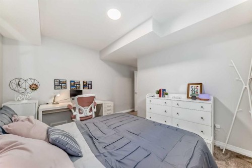 1941 Mahogany Boulevard Se, Calgary, AB - Indoor Photo Showing Bedroom