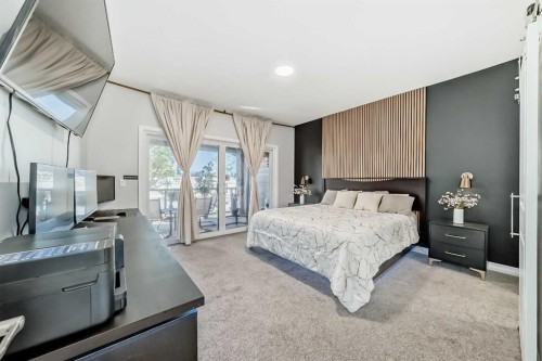 1941 Mahogany Boulevard Se, Calgary, AB - Indoor Photo Showing Bedroom