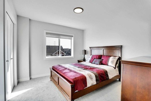 96 Tuscany Summit Square Nw, Calgary, AB - Indoor Photo Showing Bedroom