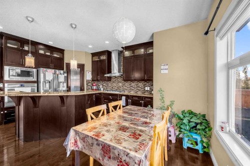 217 Taralake Manor Ne, Calgary, AB - Indoor Photo Showing Kitchen With Upgraded Kitchen