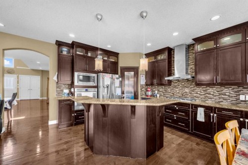 217 Taralake Manor Ne, Calgary, AB - Indoor Photo Showing Kitchen With Upgraded Kitchen
