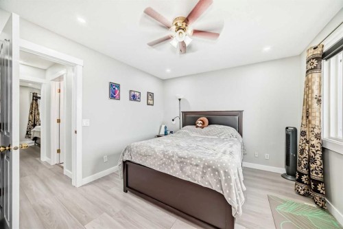 49 Taravista Way Ne, Calgary, AB - Indoor Photo Showing Bedroom
