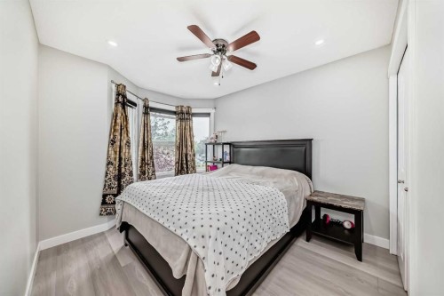 49 Taravista Way Ne, Calgary, AB - Indoor Photo Showing Bedroom