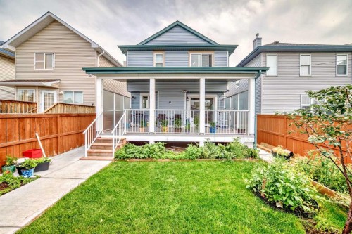 49 Taravista Way Ne, Calgary, AB - Outdoor With Deck Patio Veranda
