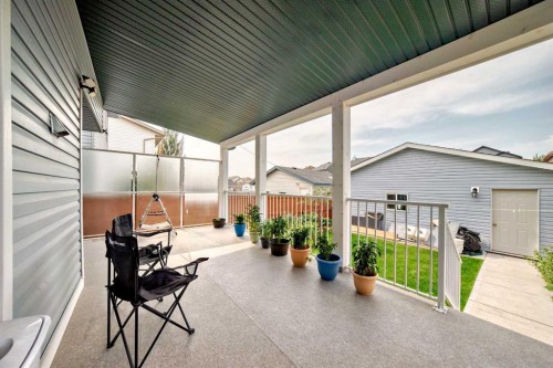 49 Taravista Way Ne, Calgary, AB - Outdoor With Deck Patio Veranda With Exterior
