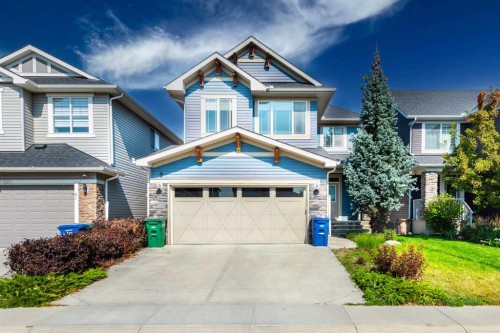 287 Baywater Way Sw, Airdrie, AB - Outdoor With Facade