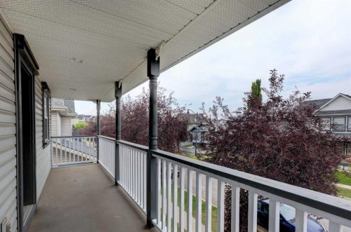 162 Prestwick Landing Se, Calgary, AB - Outdoor With Balcony With Deck Patio Veranda With Exterior